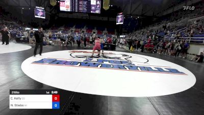 215 lbs Cons 64 #1 - Conner Kelly, CO vs Nathan Stiebs, WI