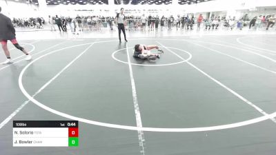 109 lbs 2nd Place - Nathaniel Solorio, Total Kaos vs Jaxten Bowler, Champions WC