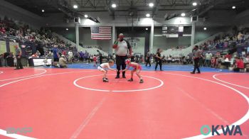52 lbs Final - Lincoln Spain, Raw Wrestling Club vs Roston Martin, Berryhill Wrestling Club
