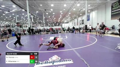 122 lbs Final - Noah Fenner, Gold Medal WC vs Emilio Albanese, Grit Mat Club