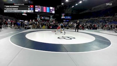 113 lbs Cons. Rd Of 16 - Erik Klichurov, IL vs Lincoln Swick, WI