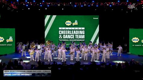 Grand Canyon University [2026 Open Spirit Program - Game Day Live Finals] 2026 UCA & UDA College Cheerleading and Dance Team National Championship