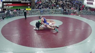 150 lbs Champ. Round 2 - Kaleb Viray, SLAM Academy vs Seth Ponn, Basic