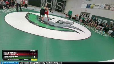 285 lbs Round 3 (8 Team) - Mason Walker, Kelly Walsh vs Kane Wirkus, Rapid City Central