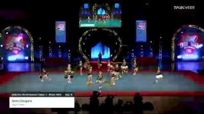 Apex Cougars - Youth Cheer [2021 Sideline Performance Cheer 1 - Mitey Mite Day 3] 2021 Pop Warner National Cheer & Dance Championship