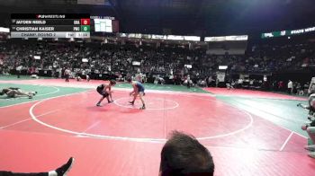 134 lbs Champ. Round 2 - Christian Kaiser, PWCA vs Jayden Neeld, Unattached