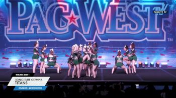 Sonic Elite Olympia - Titans [2025 L3 Senior Coed Day 1] 2025 PacWest Grand Nationals