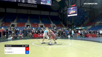 132 lbs Rnd Of 32 - Mason Lewis, Pennsylvania vs Matthew DeWitt, Montana