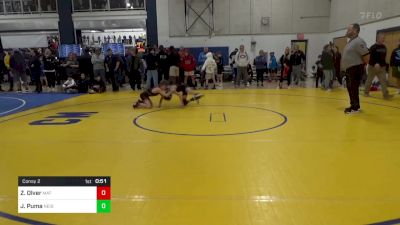 78 lbs Consy 2 - Zavier Olver, Mat Assassins vs Jake Puma, Neighborhood