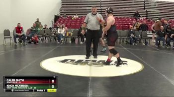 209 lbs Round 1 (8 Team) - Caleb Smith, Beast Mode vs KNOX MCKIBBEN, West Shore Wrestling Club