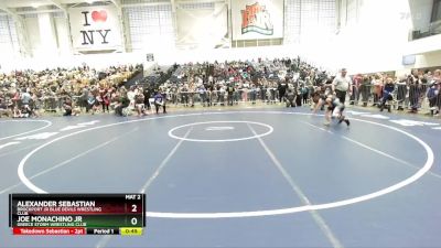 67 lbs Champ. Round 1 - Joe Monachino Jr, Greece Storm Wrestling Club vs Alexander Sebastian, Brockport Jr Blue Devils Wrestling Club