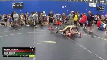 100 lbs Round 4 (6 Team) - Kieran Akerson, Untouchables Purple vs Cole Cichoki, Peer Pressure Elite