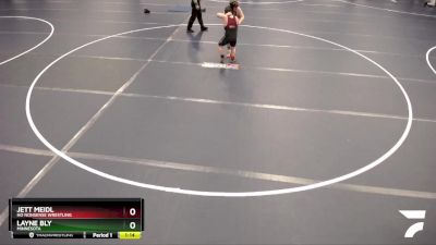 140 lbs Quarterfinal - Layne Bly, Minnesota vs Jett Meidl, No Nonsense Wrestling