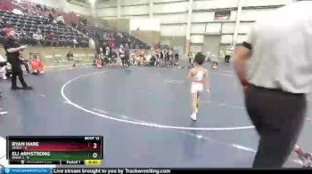 59 lbs Quarters & Wb (16 Team) - Ryan Hare, Stout vs Eli Armstrong, Idaho 2