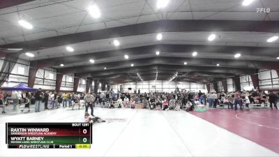 42 lbs Cons. Round 3 - Raxtin Winward, Sanderson Wrestling Academy vs Wyatt Barney, Payson Lions Wrestling Club