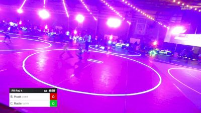 61 lbs Rr Rnd 4 - Bastian Hook, Cobbler Kids Wrestling vs Cai Ruder, Arvada West