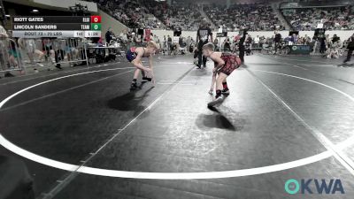 70 lbs Semifinal - Riott Gates, Elgin Wrestling vs Lincoln Sanders, Team Tulsa Wrestling Club
