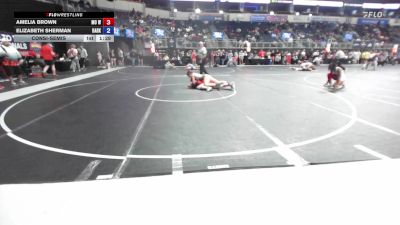 131.2-143.7 lbs Consolation - Amelia Brown, MO West Championship Wrestling Club vs Elizabeth Sherman, Darkhorse WC