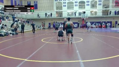 141 lbs 3rd Place Match - Timothy Lopez, Southern Oregon vs Horacio Godinez, Evergreen