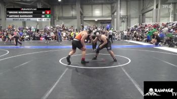 250 lbs Champ. Round 1 - Antonio Barrager, Cherryvale vs Brodie Boudreaux, Beloit WC