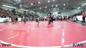 62 lbs Rr Rnd 2 - Magnolia Benton, Honey Badgers Wrestling Club vs Paisley Edgington, Brushy Wrestling Club