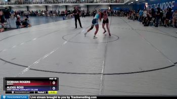 138 lbs Champ. Round 2 - Siobhan Rogers, Quincy vs Alexis Ross, Iowa Central Community College