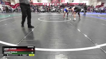 165 lbs Semifinal - James Curoso, Clovis vs Xadian Padilla, John H Pitman