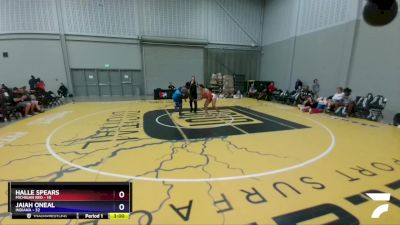 200 lbs Round 2 (8 Team) - Halle Spears, Michigan Red vs Jaiah ONeal, Indiana