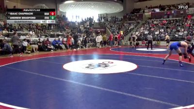 6A 144 lbs Quarterfinal - Andrew Bradford, Bryant High School vs Isaac Chapracki, Rogers High School