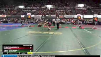 Quarterfinal - Gretchen Donally, Huntley Project Girls vs Amilia Blackcrow, Harlem Girls