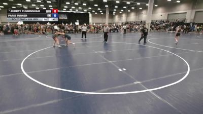 105 lbs Cons. Semis - Audrey Cunningham, Gracie Barra Westchase Wrestling Club vs Paris Turner, Rabbit Wrestling Club