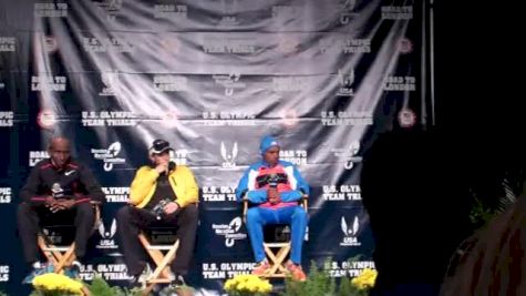 Meb gets USA Flag the last Mile