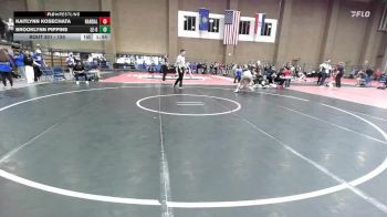 130 lbs Champ. Round 2 - Kaitlynn Kosechata, Randall vs Brooklynn Pippins, Lincoln East