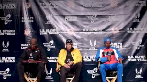 Meb Talks about Crossing the Finish Line seeing Family
