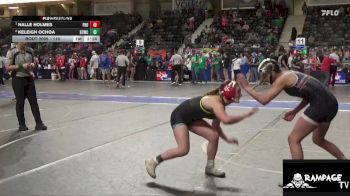 110 lbs 2nd Place Match - Keleigh Ochoa, Smith County Wrestling Club vs Halle Holmes, Frontenac