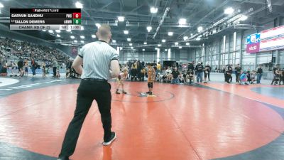 67 lbs Champ. Rd Of 32 - Sarvun Sandhu, Punisher Wrestling Company vs Tallon DeMers, Ambush Wrestling