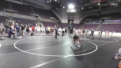 116.8-123.1 lbs Champ. Round 2 - Hope ELLISON, Widefield Wrestling Club vs Tinsley Williams, Pikes Peak Warriors Wrestling