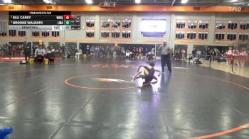 100 lbs Semifinal - Elli Casey, Western Dubuque vs Brooke Walrath, Linn-Mar