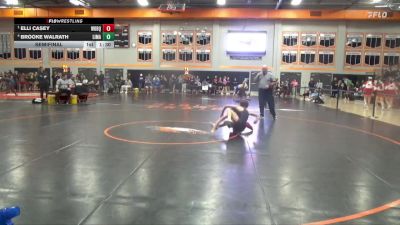 100 lbs Semifinal - Elli Casey, Western Dubuque vs Brooke Walrath, Linn-Mar