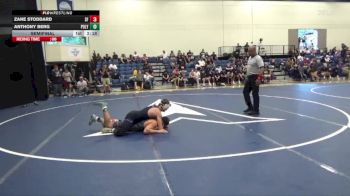 157 lbs Semifinal - Anthony Berg, Cal Poly SLO vs Zane Stoddard, San Francisco State