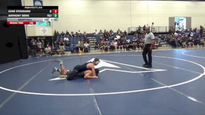 157 lbs Semifinal - Anthony Berg, Cal Poly SLO vs Zane Stoddard, San Francisco State