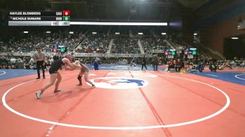 145 lbs Cons. Round 1 - Haylee Blomberg, Campbell County vs Nichole Sumare, Burns/Pine Bluffs