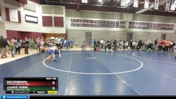 55 lbs Cons. Round 1 - Sam Robinson, Pleasant Grove Jr. High vs Cooper Horne, Fremont Wrestling Club