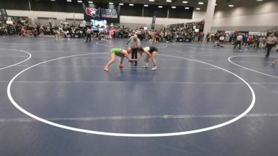 155 lbs Champ. Rd Of 16 - Brynlee Vaughan, Wisconsin vs Abby Keating, Greater Heights Wrestling