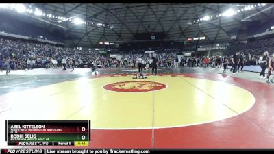 70 lbs Champ. Round 2 - Bodhi Selig, Mat Demon Wrestling Club vs Abel Kittelson, South West Washington Wrestling Club