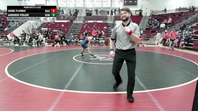 138 lbs 2nd Wrestleback (16 Team) - Gabe Flores, Woodward Academy vs Andrew Fidler, Dunwoody