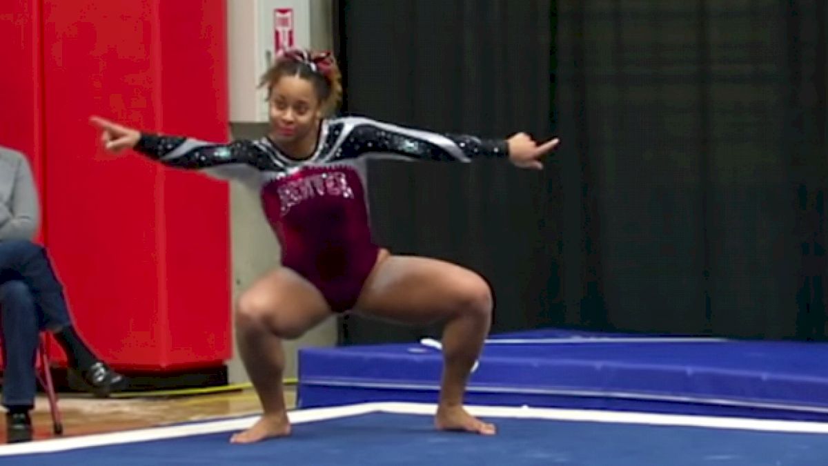 Nina McGee Brings Spunky To A Whole New Level With Perfect 10 Floor Routine