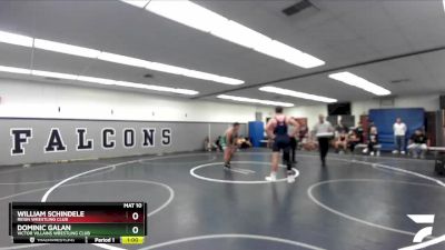 175 lbs Cons. Round 4 - William Schindele, Reign Wrestling Club vs Dominic Galan, Victor Villains Wrestling Club