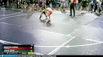 74 lbs Cons. Round 2 - Josiah Shaw, Bear Cave Wrestling Club vs Braxton Morris, Colorado