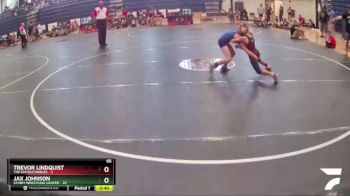 65 lbs Finals (8 Team) - Jax Johnson, Storm Wrestling Center vs Trevor Lindquist, The Untouchables